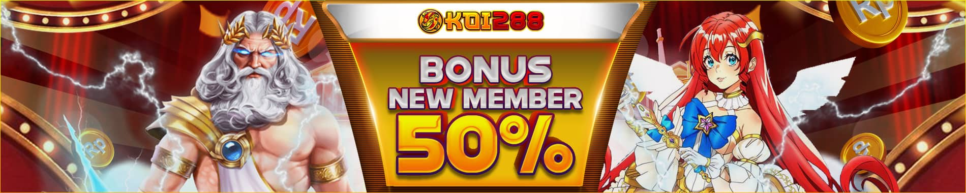 INFO BONUS NEW MEMBER SLOT